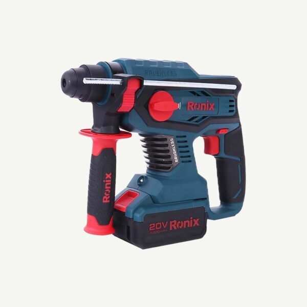 Ronix - Brushless Impact Driver 20V With 2 Batteries + Fast Charger [8906K]