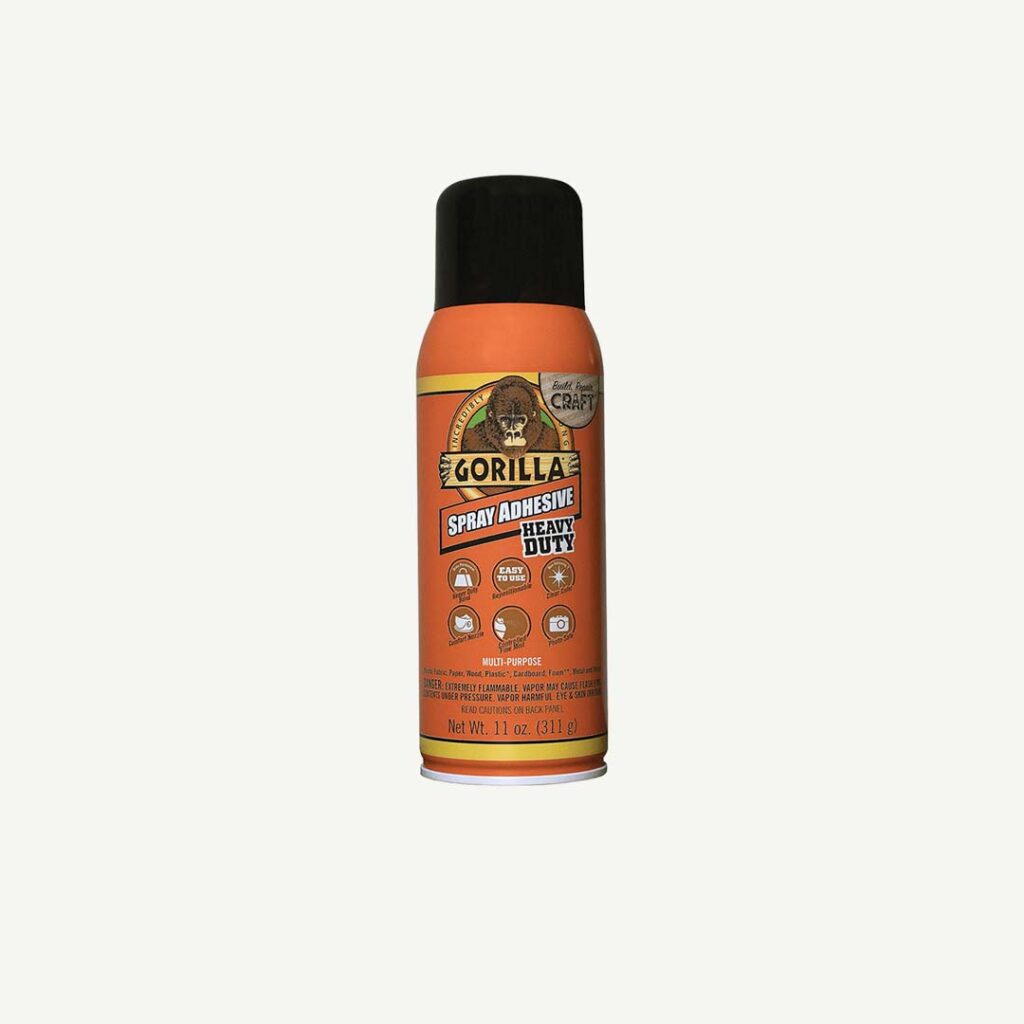 Gorilla spray adhesive 11 oz ajax spurway fasteners