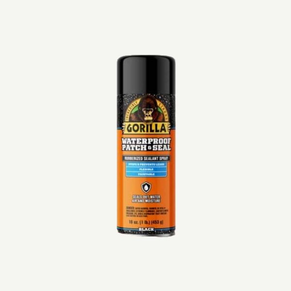 Gorilla Waterproof Patch & Seal Spray Black 16Oz [104052]