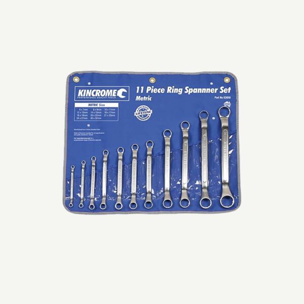 Kincrome Spanner Set11Pc M D/Ring Kin-K3050