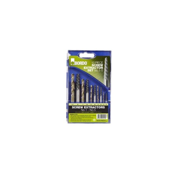 Bordo Screw Extractor Set-With Drills