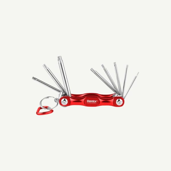 Ronix - 8Pcs Folding Tork Key Set [Rh2041]