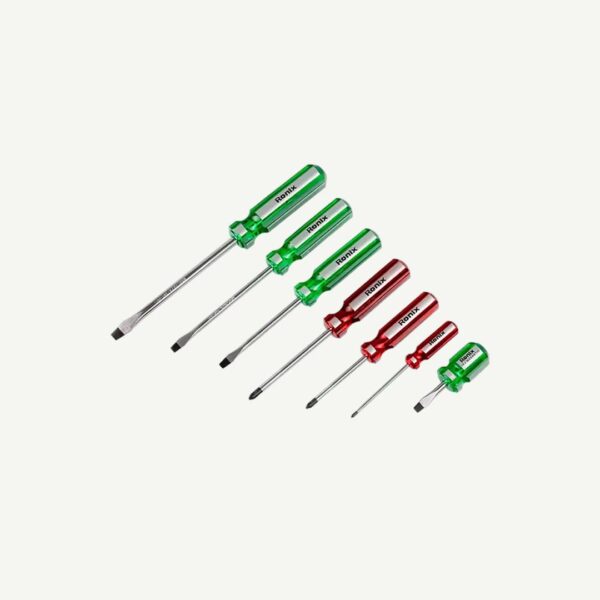 Ronix - 7Pcs Colorline Screwdriver Set [Rh2701]