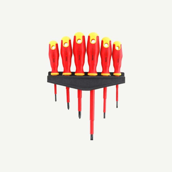 Ronix - 6Pcs Electrical 1000V Screwdriver Set [Rh2724]