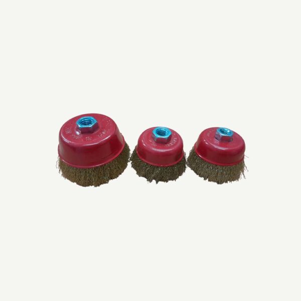 Brush Steel Cup Wire Crimped M10 X 75 X 1.5Mm
