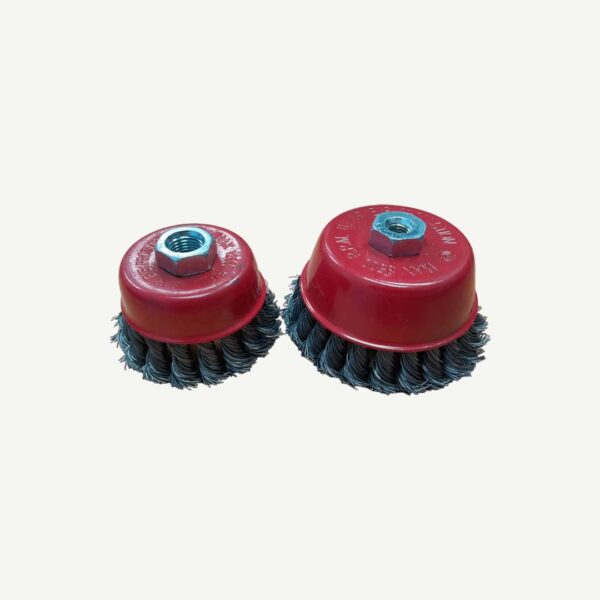 Brush Steel Cup Wire Twist Knot M14 X 75 X 1.5Mm