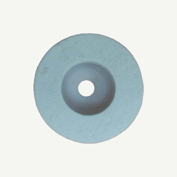 Cloth Polishing Wheel 100Mm [White Disc]