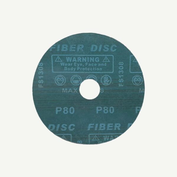 Disc Sanding Fibre P80 125 X 22Mm
