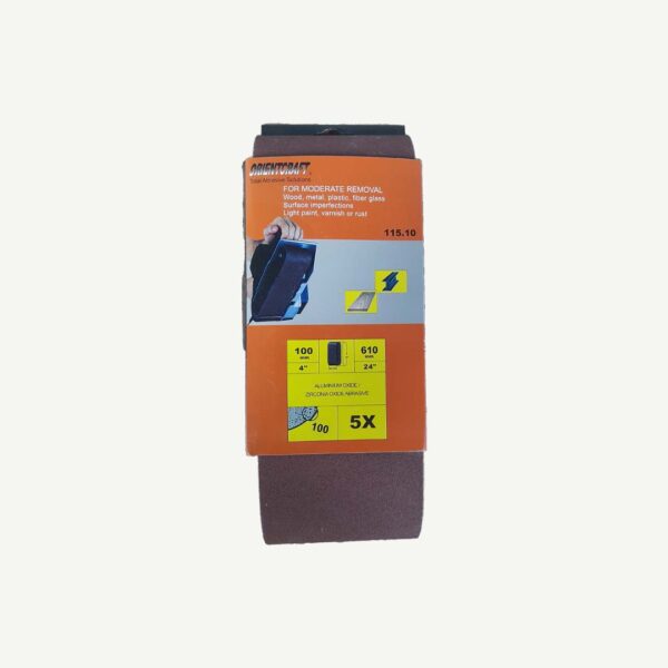SANDING BELT P100 100mm x 610mm