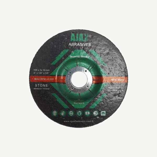 Wheel Masnoary Cutting 180Mm [7"] X 3 X 22.2Mm [Ajax Brand]