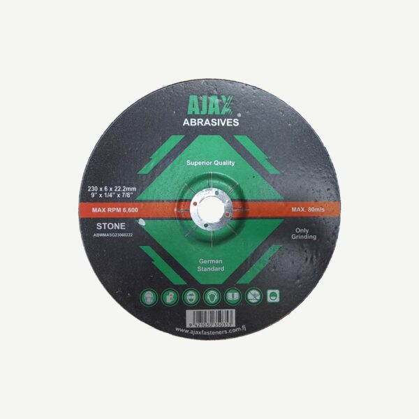 Wheel Masnoary Grinding 230Mm [9"] X 6.0 X 22.2Mm