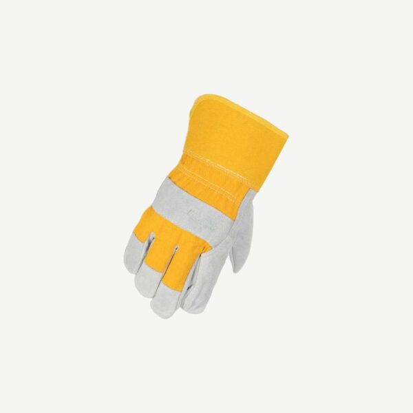 Leather Gloves - Yellow