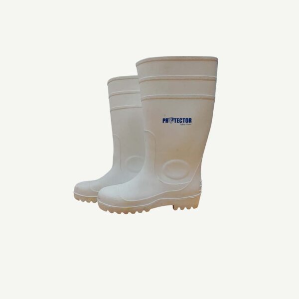 Safety Gum Boot Food Industry Heavy Duty White Ll-2 - Size -13/47