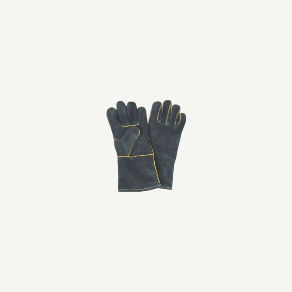 Welding Gloves - Black/Gold 400Mm