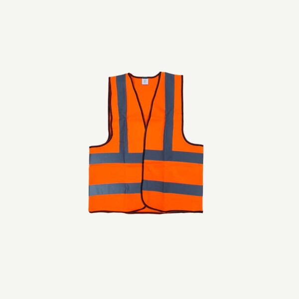 Safety Vest Fluro Orange Size : L