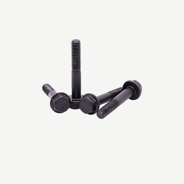 Bolt & Nut Hexagon Head Plain Finish Black M20 X 280 Grade 4.6