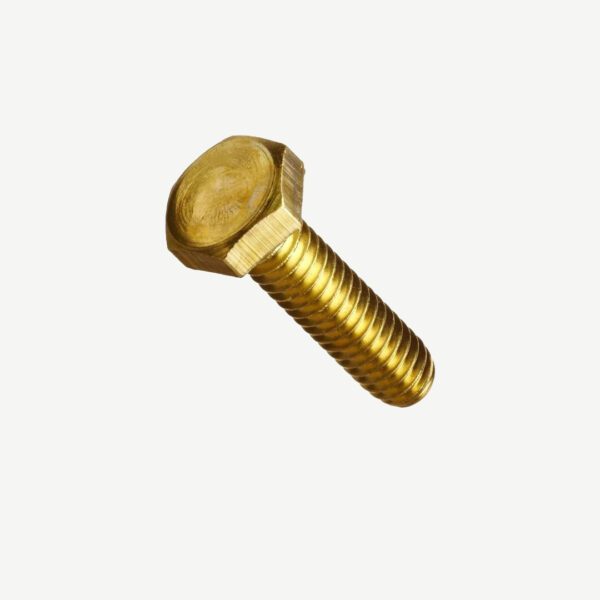 Bolt & Nut Hexagon Head Brass M16 X 65Mm Efl
