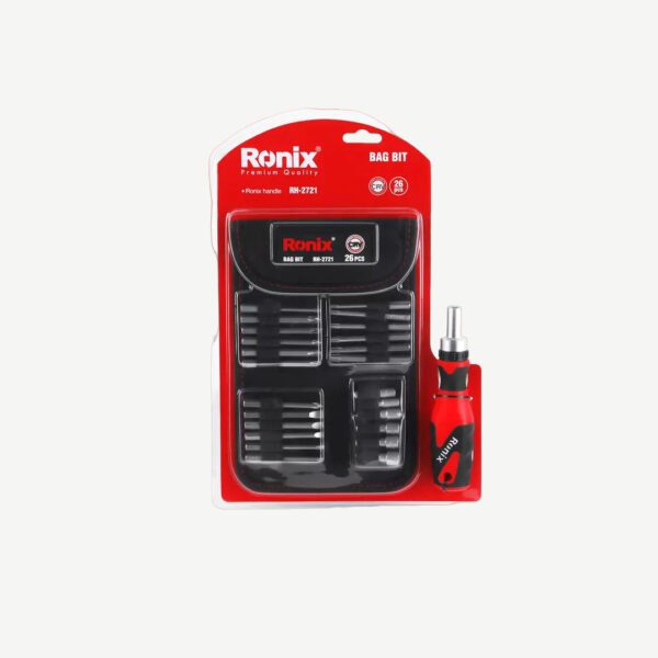 Ronix - 26Pcs Bag Bit Cr-V [Rh2721]