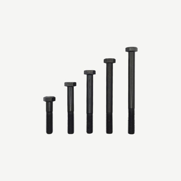 Bolt & Nut High Tensile Black Unc 3/8 X 2" Grade 5