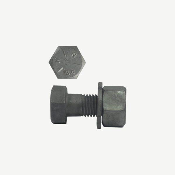 Bolt,Nut & Washer Struct Iso Ass Galv M16 X 75 Grade 8.8
